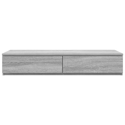 Bed Drawers Grey Sonoma 80 x 36.5 x 16.5 cm Engineered Wood
