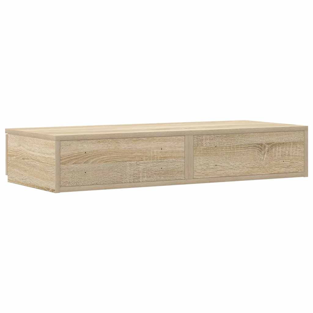 Bed Drawers Sonoma Oak 90 x 36.5 x 16.5 cm Engineered Wood