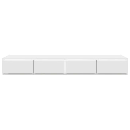 Bed Drawers White 120 x 36.5 x 16.5 cm Engineered Wood