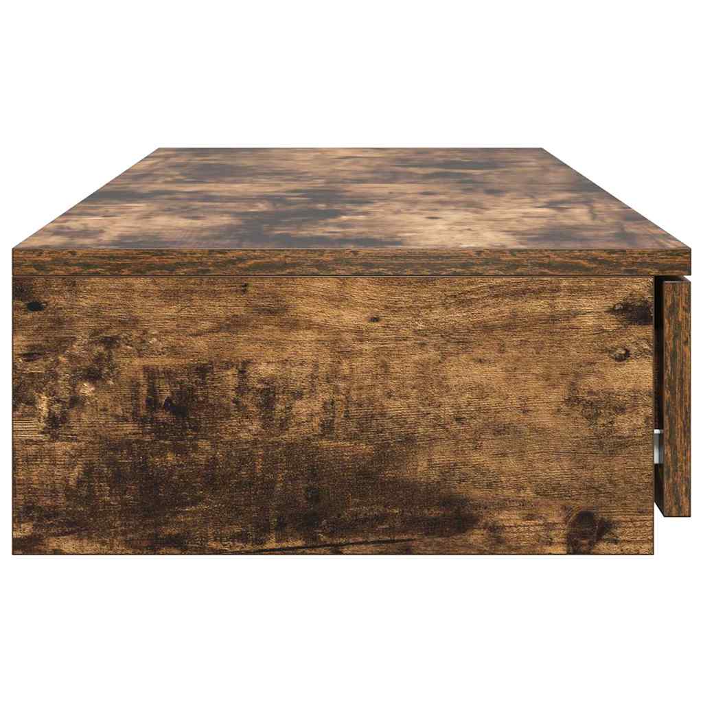 Bed Drawers Smoked Oak 120 x 36.5 x 16.5 cm Engineered Wood