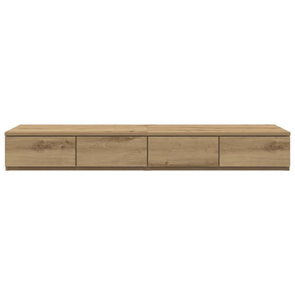 Bed Drawers Artisan Oak 120 x 36.5 x 16.5 cm Engineered Wood