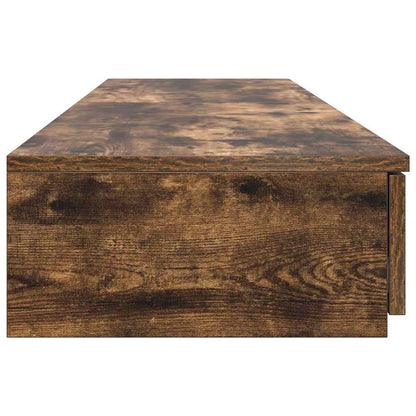 Bed Drawers Smoked Oak 140 x 36.5 x 16.5 cm Engineered Wood