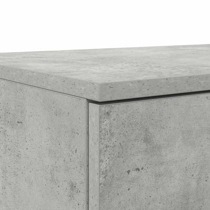 Bed Drawers Concrete Grey 150 x 36.5 x 16.5 cm Engineered Wood
