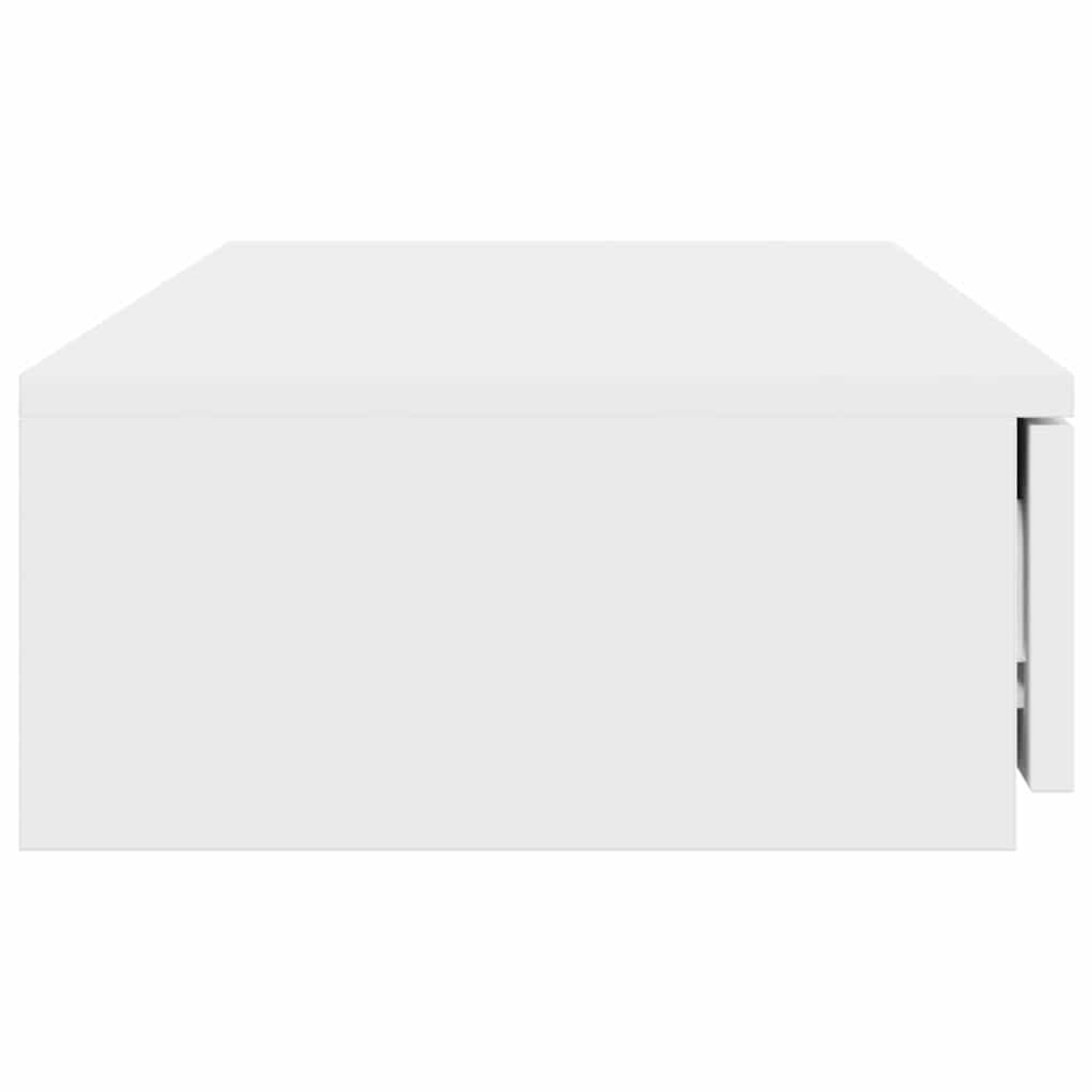 Bed Drawers White 75 x 36.5 x 16.5 cm Engineered Wood