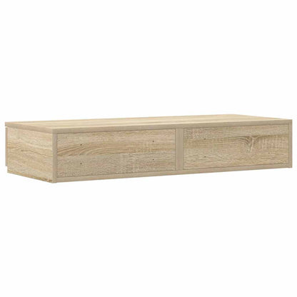 Bed Drawers Sonoma Oak 75 x 36.5 x 16.5 cm Engineered Wood
