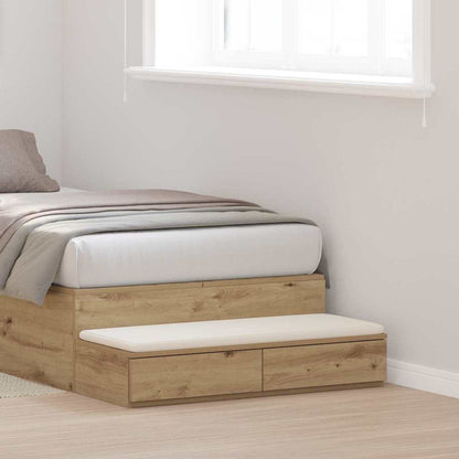 Bed Drawers Artisan Oak 75 x 36.5 x 16.5 cm Engineered Wood