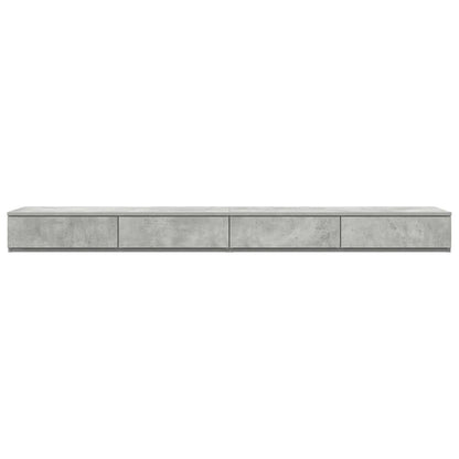 Bed Drawers Concrete Grey 180 x 36.5 x 16.5 cm Engineered Wood