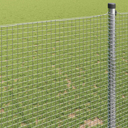 Welded Wire Fence Silver
