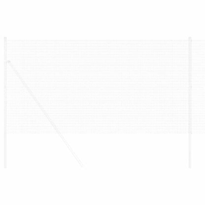 Welded Wire Fence Silver
