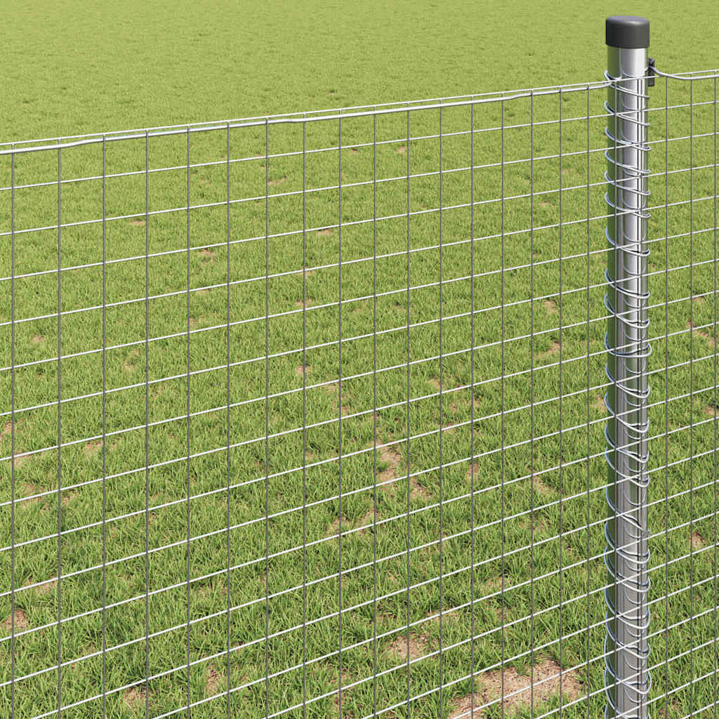 Welded Wire Fence Silver