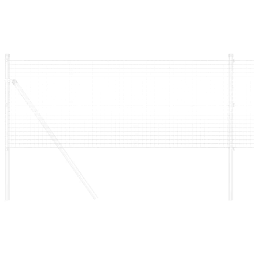 Welded Wire Fence Silver