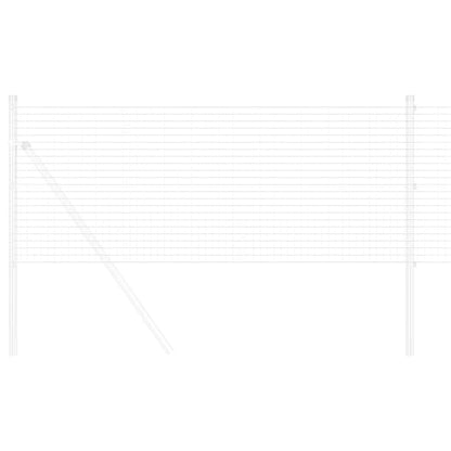 Welded Wire Fence Silver
