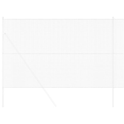 Welded Wire Fence Silver