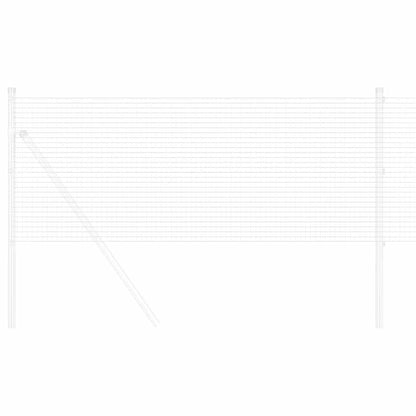 Welded Wire Fence Silver