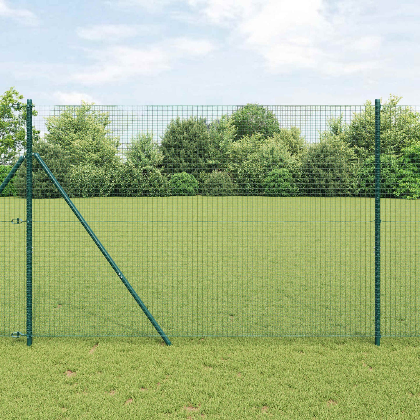 Welded Wire Fence Green