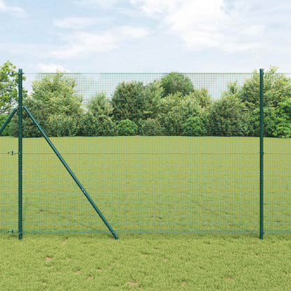 Welded Wire Fence Green
