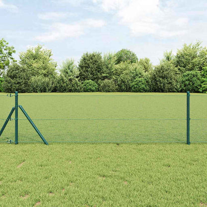 Welded Wire Fence Green 1 x 100 m
