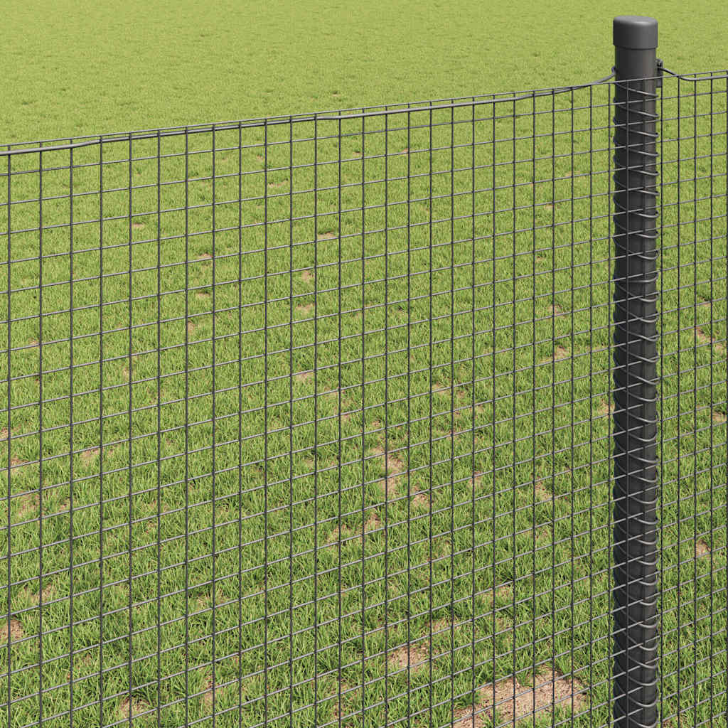 Welded Wire Fence Grey 0.6 x 10 m