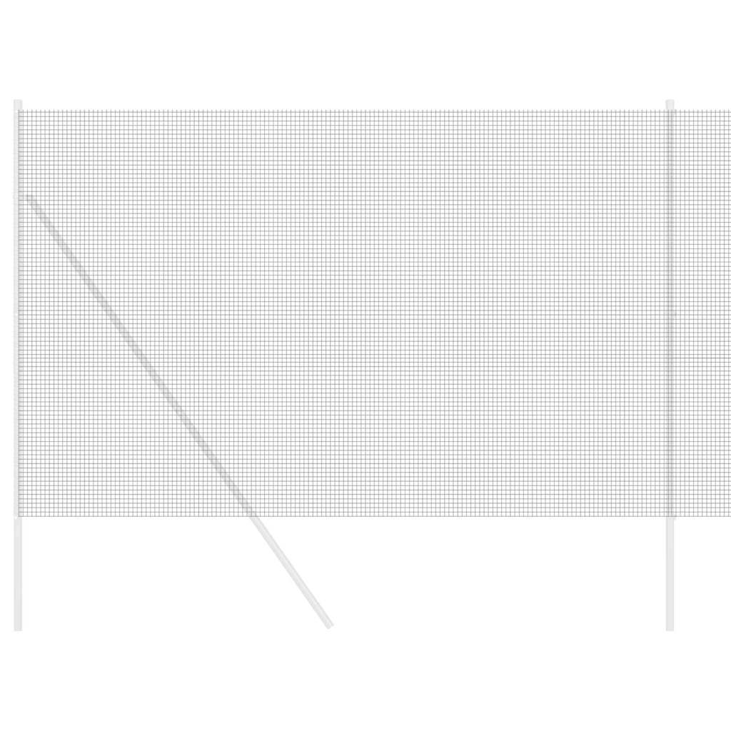 Welded Wire Fence Grey 1.6 x 10 m