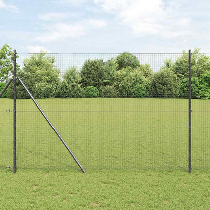 Welded Wire Fence Grey 1.6 x 10 m