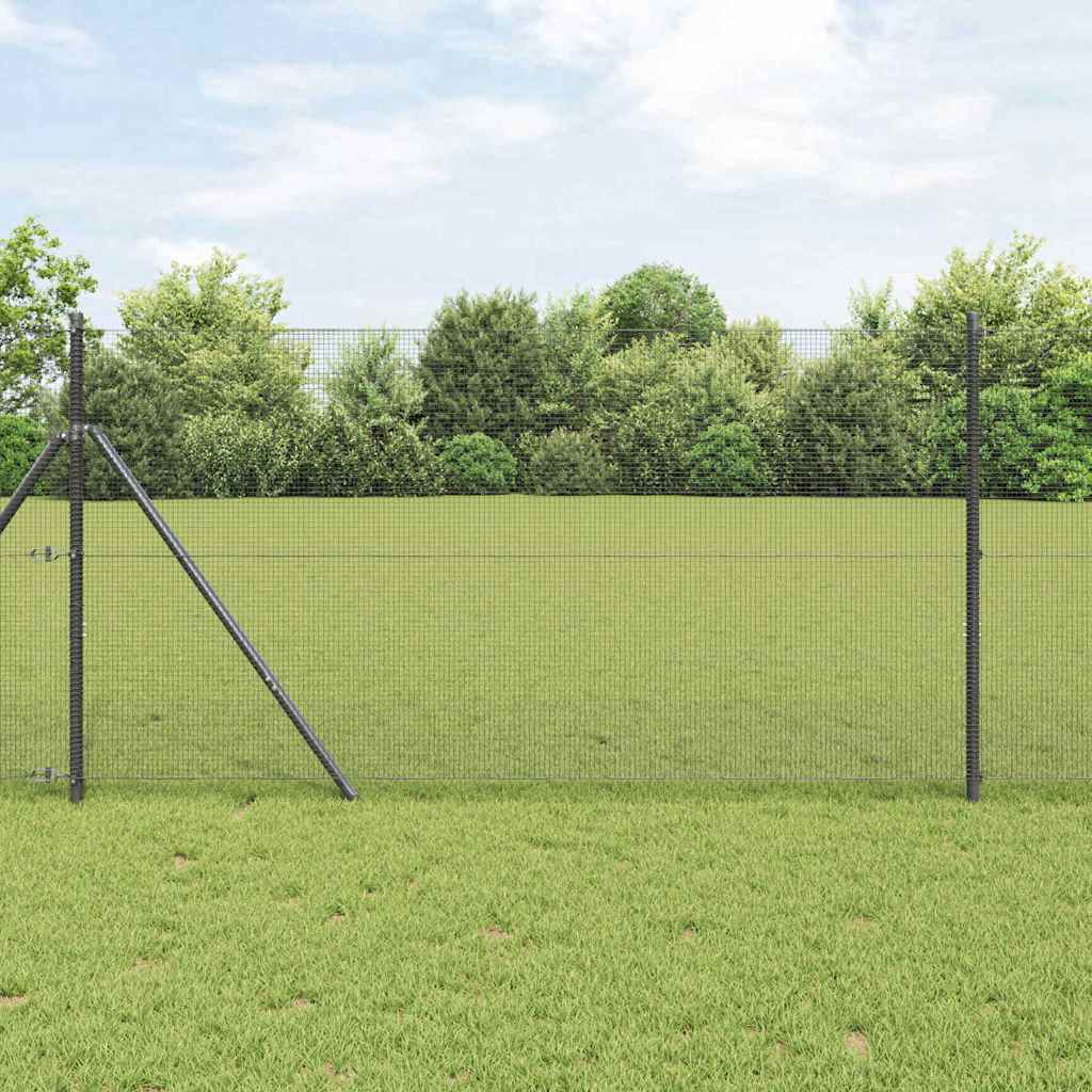 Welded Wire Fence Grey 1.2 x 25 m