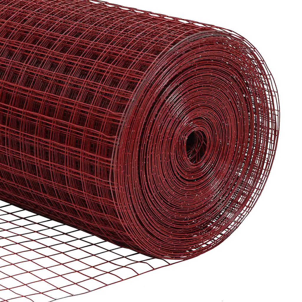 Welded Wire Fence Red 1.5 x 25 m