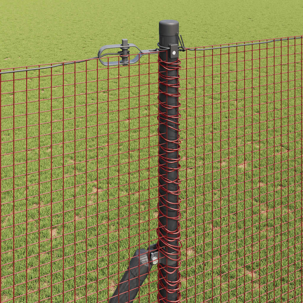 Welded Wire Fence Red 1.5 x 25 m