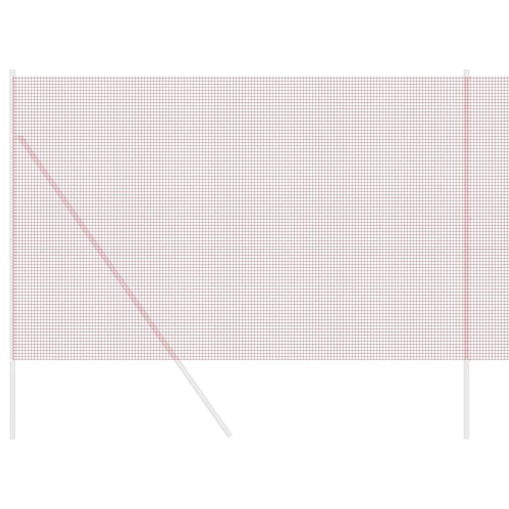 Welded Wire Fence Red 1.5 x 25 m