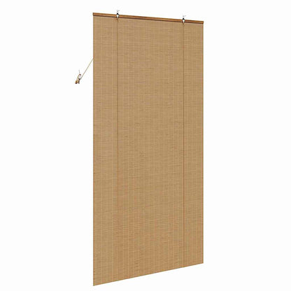 Roller Blind Brown 120 x 220 cm Bamboo