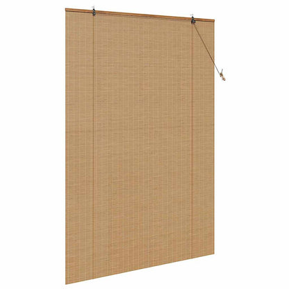 Roller Blind Brown 140 x 220 cm Bamboo