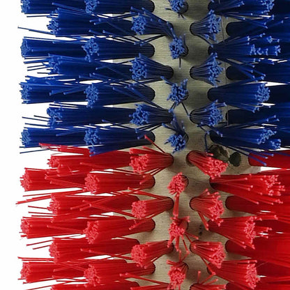 Cattle Brushes Red and Blue 50 x 17 x 9 cm Plastic and Steel