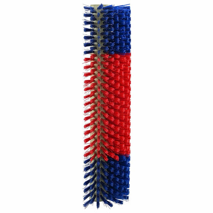Cattle Brushes Red and Blue 50 x 17 x 9 cm Plastic and Steel