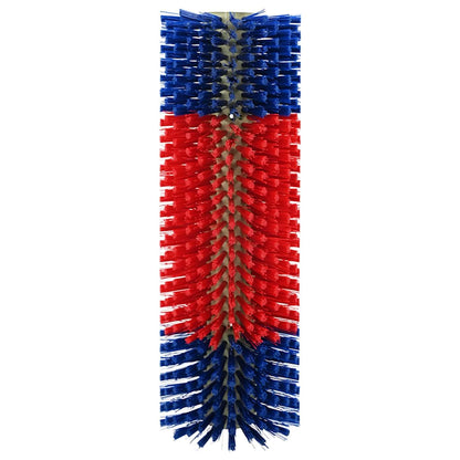 Cattle Brushes Red and Blue 50 x 17 x 9 cm Plastic and Steel