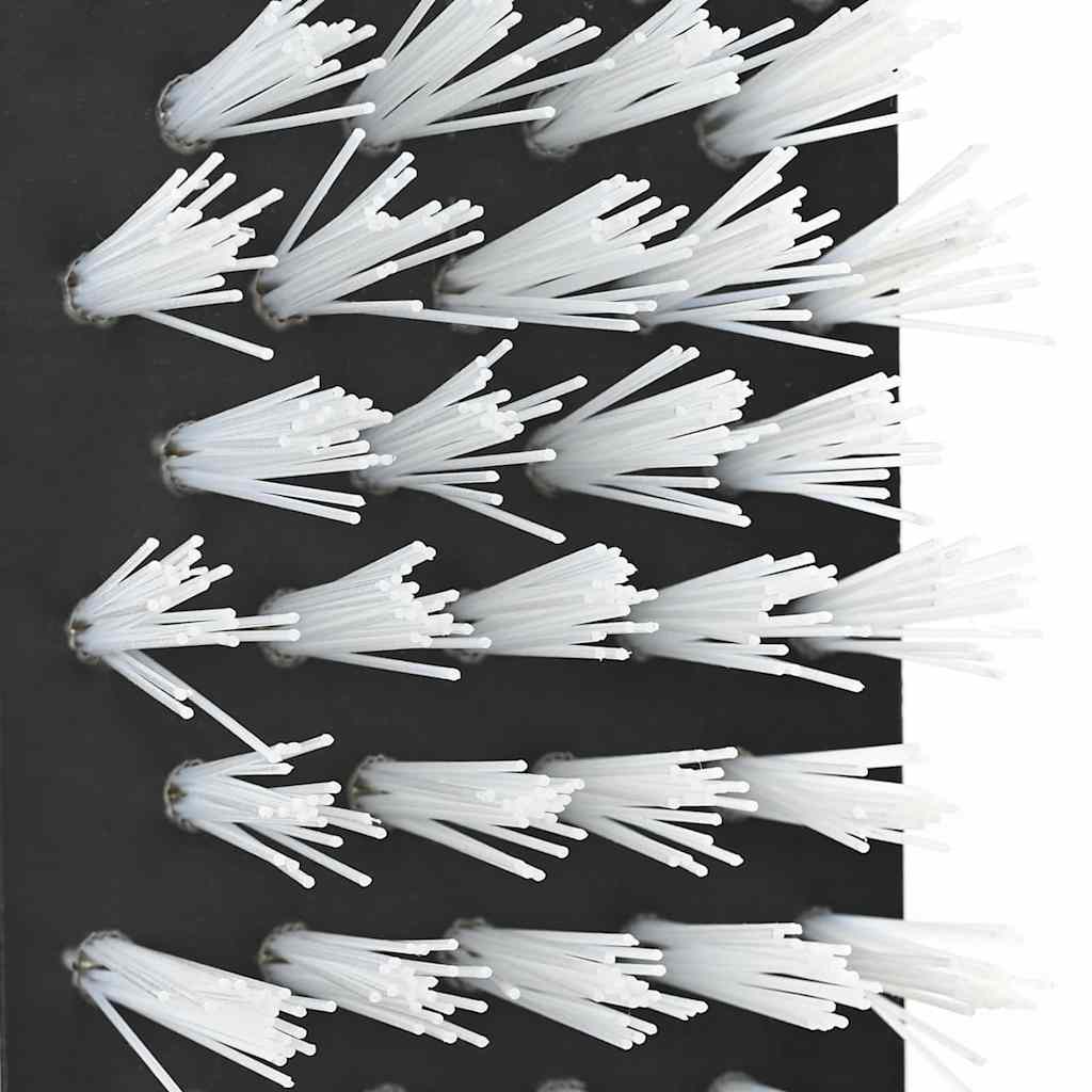 Cattle Brushes Adjustable Black and White 84 x 10 x 91 cm PVC