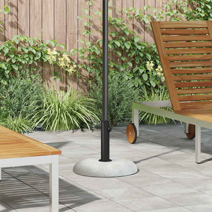 Parasol Base 20.9kg Light Grey Concrete Round