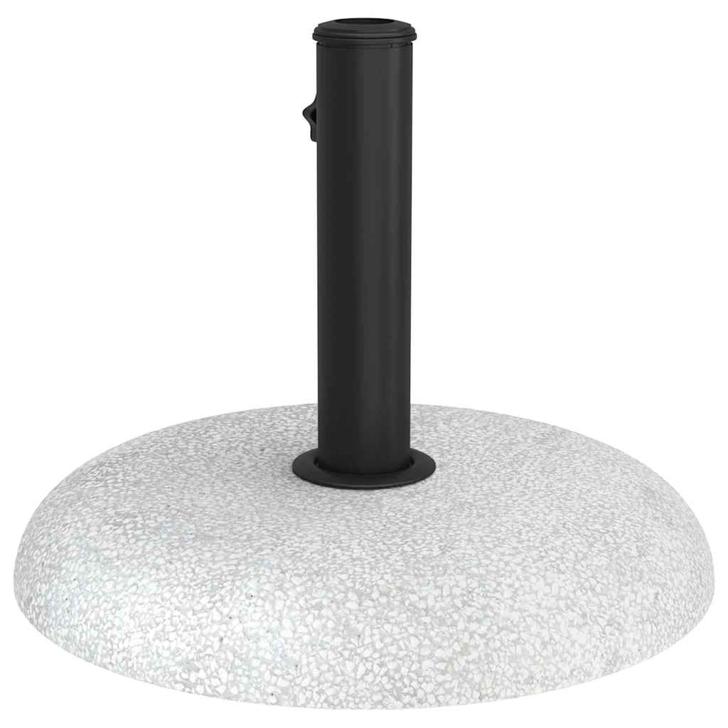 Parasol Base 20.9kg Light Grey Concrete Round