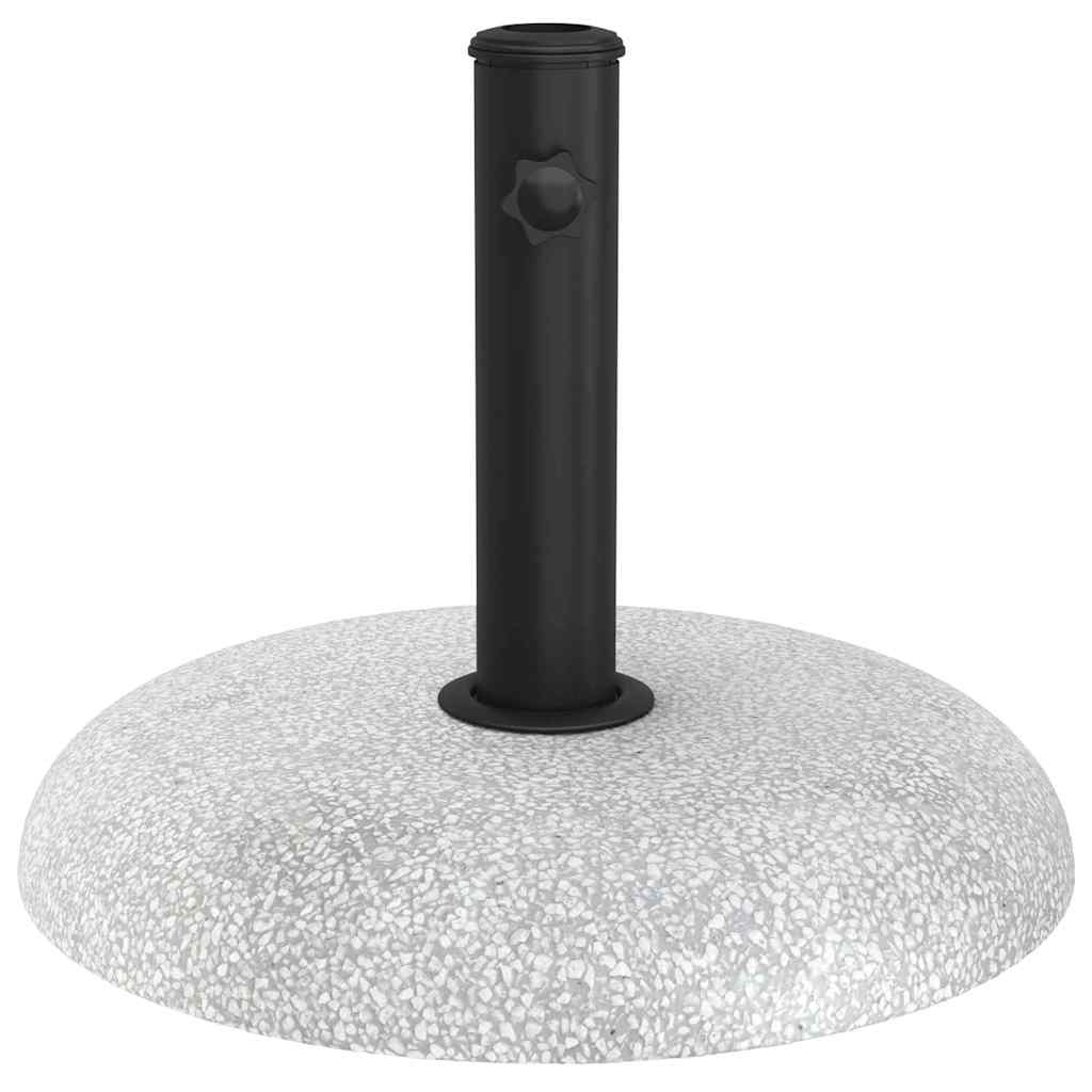 Parasol Base 20.9kg Light Grey Concrete Round