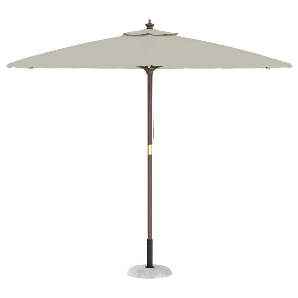 Parasol Base 20.9kg Light Grey Concrete Round