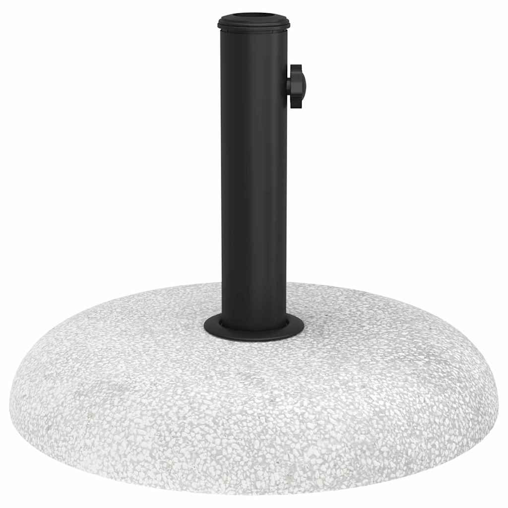 Parasol Base 20.9kg Light Grey Concrete Round