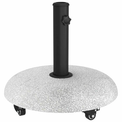 Parasol Base 21kg Light Grey Concrete Round