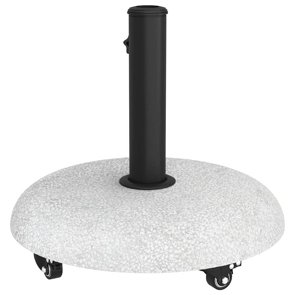 Parasol Base 21kg Light Grey Concrete Round