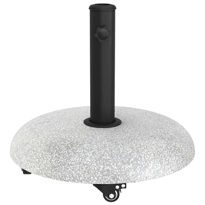 Parasol Base 21kg Light Grey Concrete Round