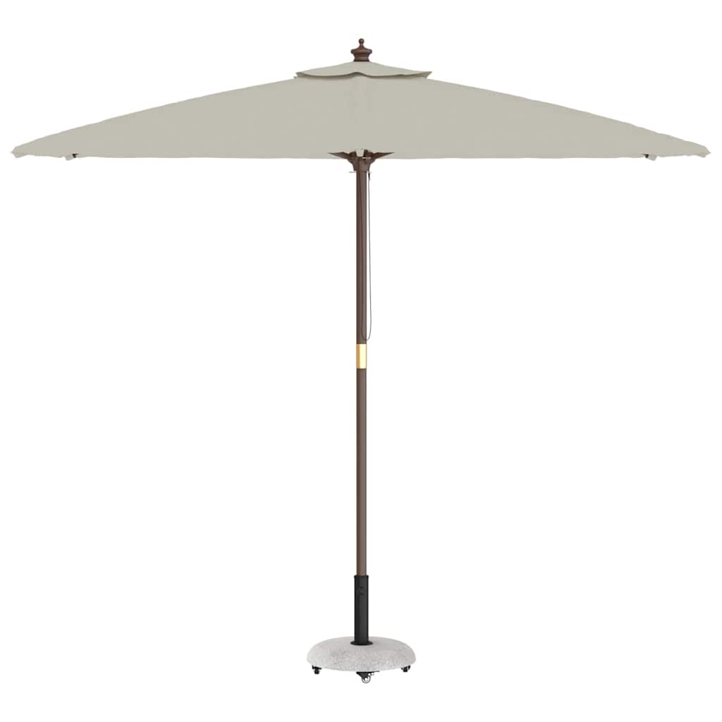 Parasol Base 21kg Light Grey Concrete Round