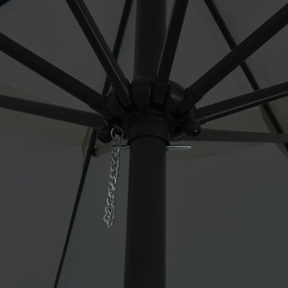 Garden Parasol Anthracite 394 x 394 x 248 cm