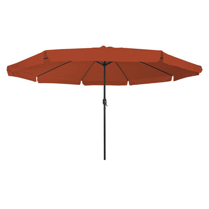 Garden Parasol Terracotta 394 x 394 x 248 cm