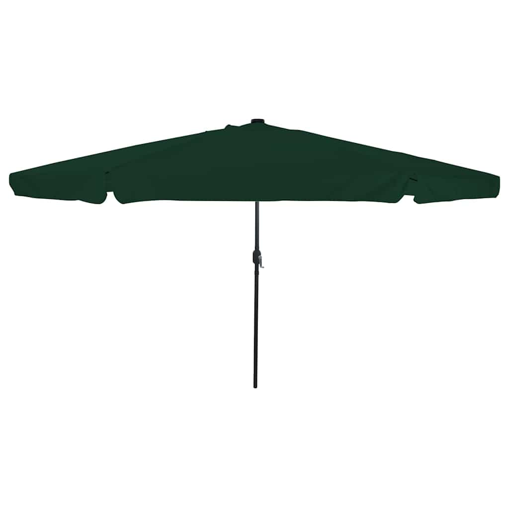 Garden Parasol Green 395 x 395 x 245 cm Polyester