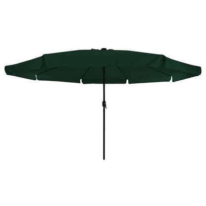 Garden Parasol Green 395 x 395 x 245 cm Polyester
