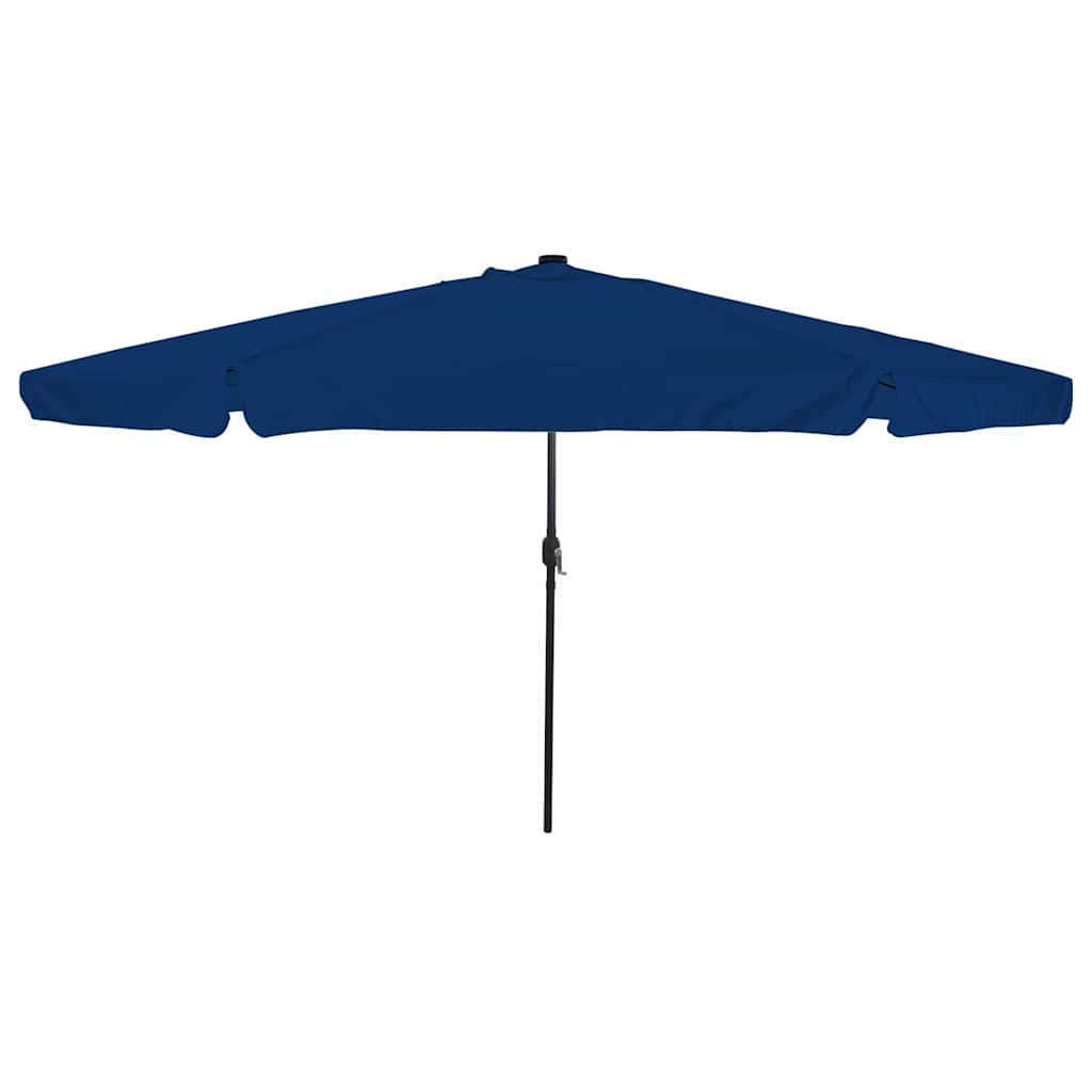 Garden Parasol Azurblau 395 x 395 x 245 cm Polyester