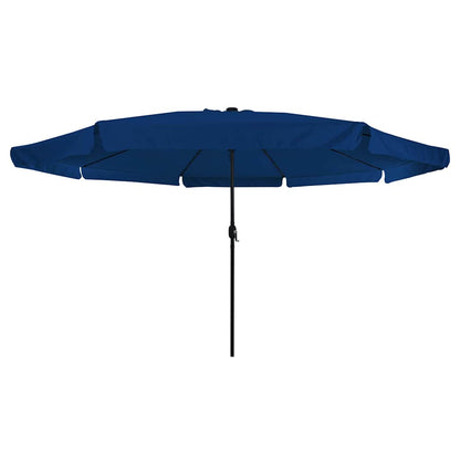 Garden Parasol Azurblau 395 x 395 x 245 cm Polyester