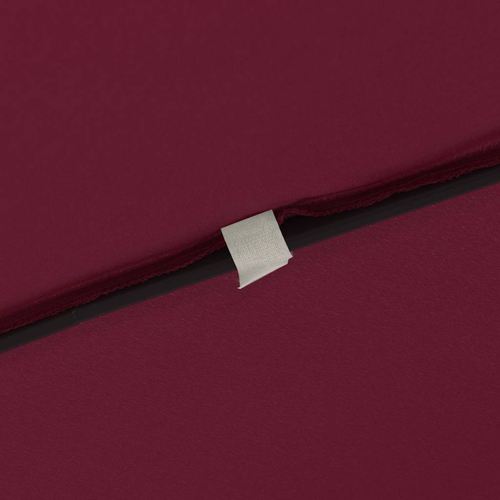 Garden Parasol Bordeaux Red 295 x 295 x 245 cm